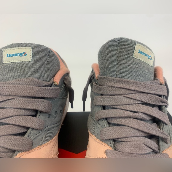 Saucony Grid 8000 ‘Salmon Charcoal’ - Picture 8 of 9